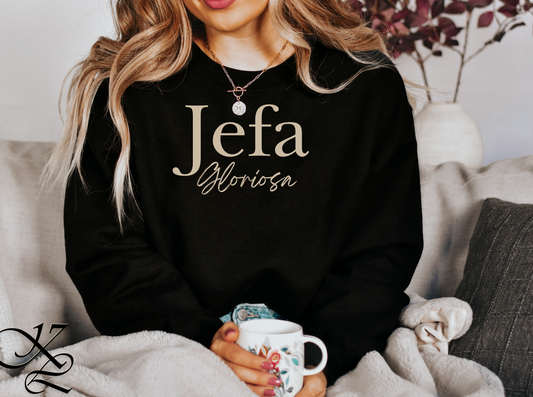 "Jefa Gloriosa: Where Style Meets Warmth"